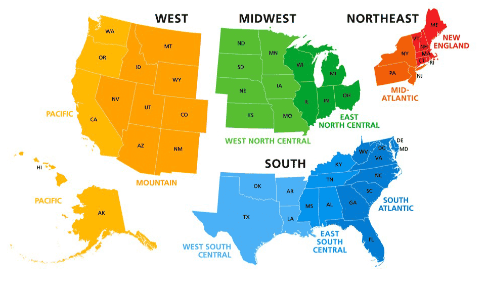 USA Fire Door United States Service Areas