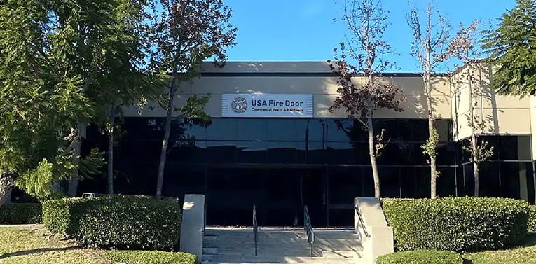 The Corporate Headquarters of USA Fire Door, in Los Angeles, CA