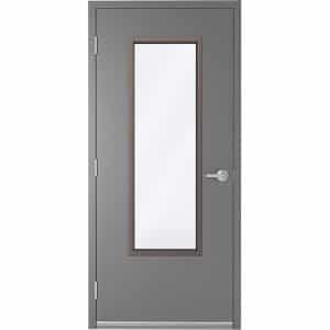18ga Full Lite Wide Stile Door