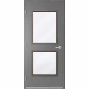 2-Lite Steel Door