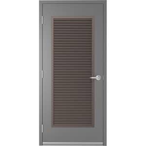 Commercial Steel Door with Full Louver