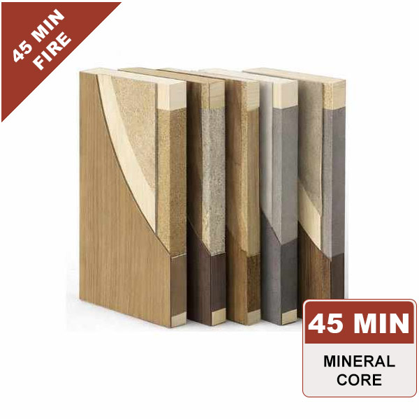 Custom Wood Veneer Commercial Wood Door 45min