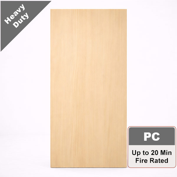 Rift Cut White Oak Commercial Wood Door with Particleboard Core, Stain Grade