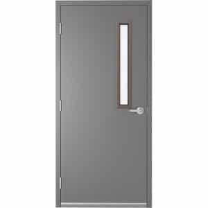Steel Door 5 x 35 Vision Lite and Tempered Glass