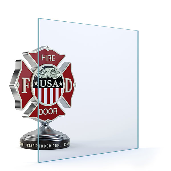 Temp20 20Min Fire Rated Glass- USA Fire Door